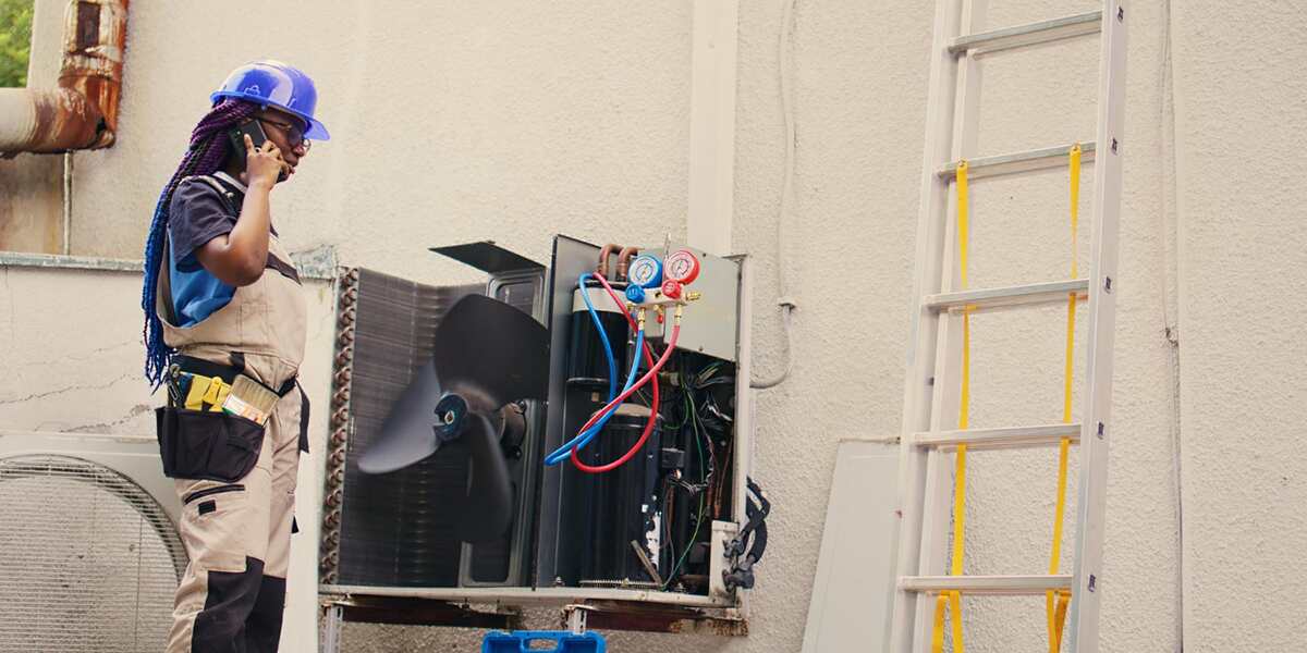 will ac fan run if compressor is bad