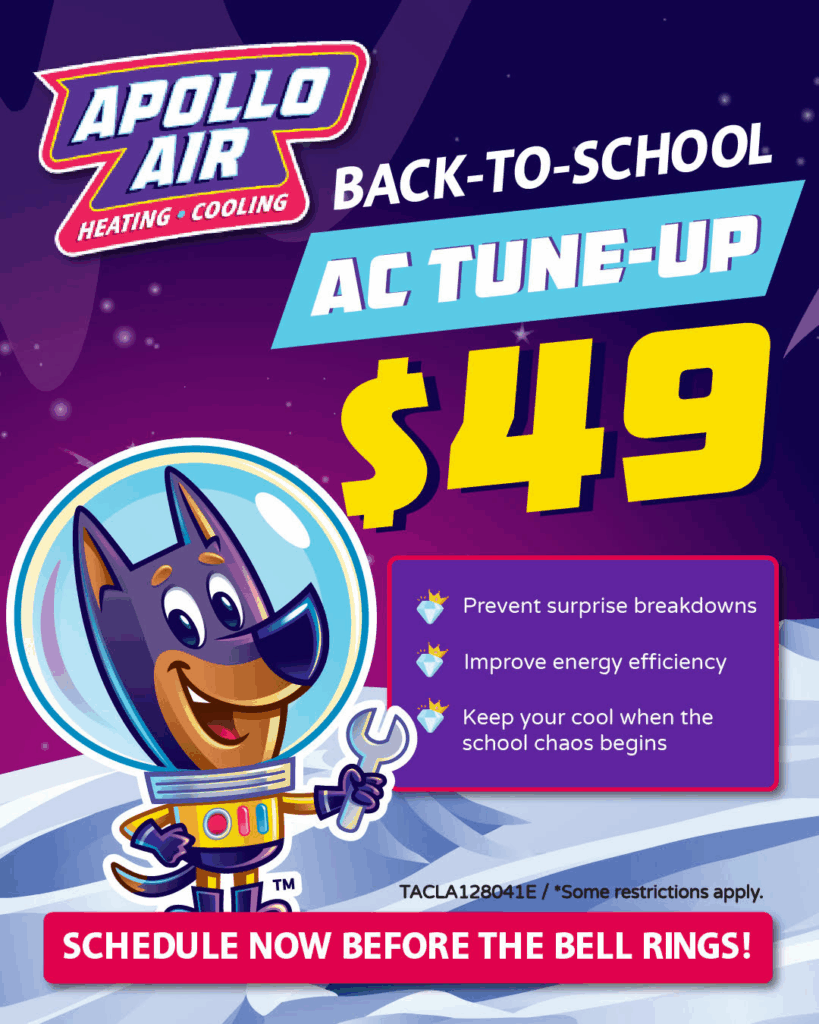 AC Tune-Up for $49 . Some Restrictions apply
