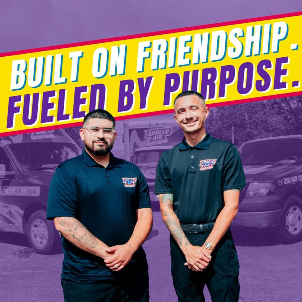 apollo heating and cooling built on friendship